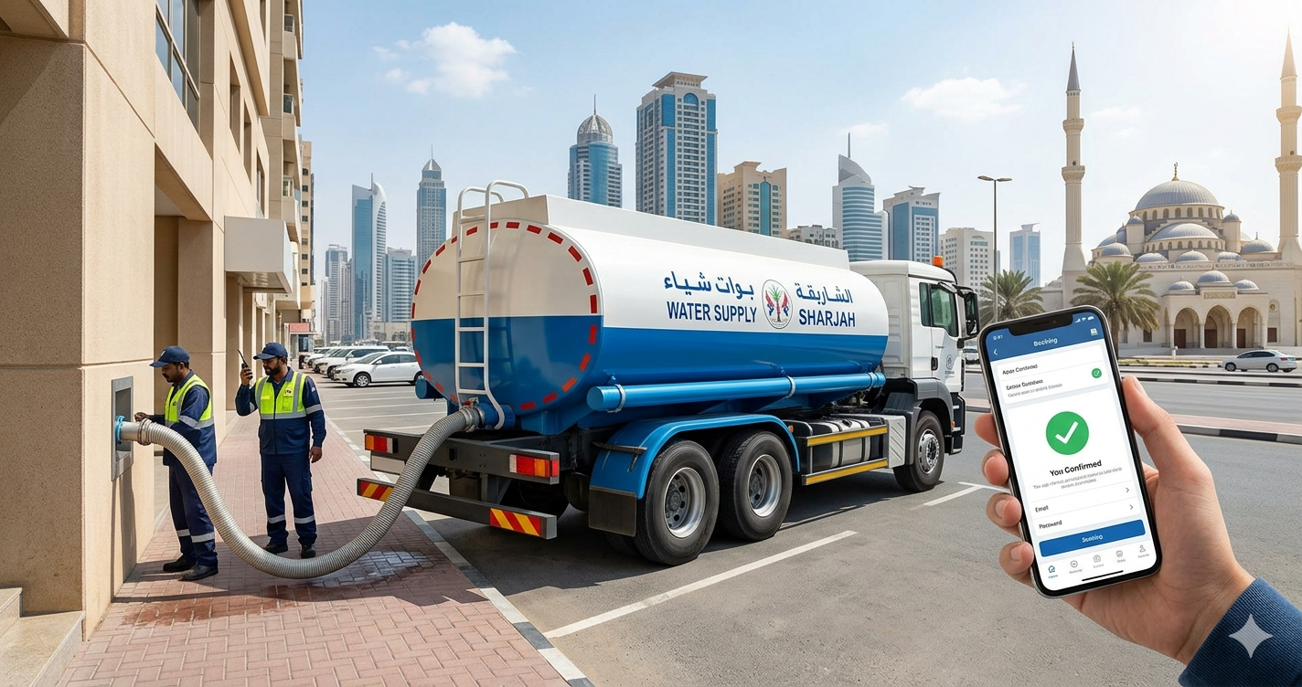 How to Avoid Delays When Booking a Water Tanker in Sharjah