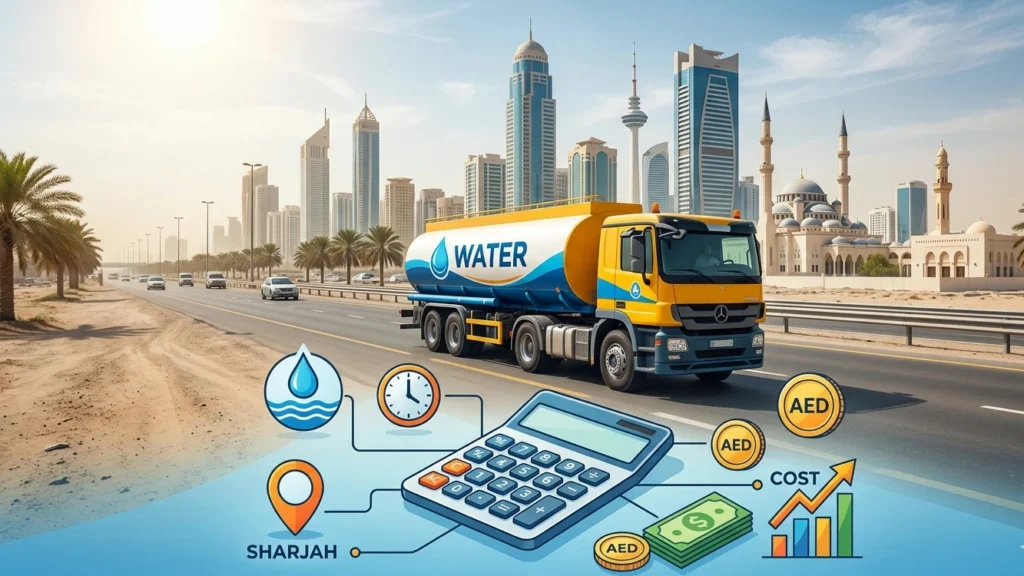 How to Estimate Water Tanker Cost in Sharjah