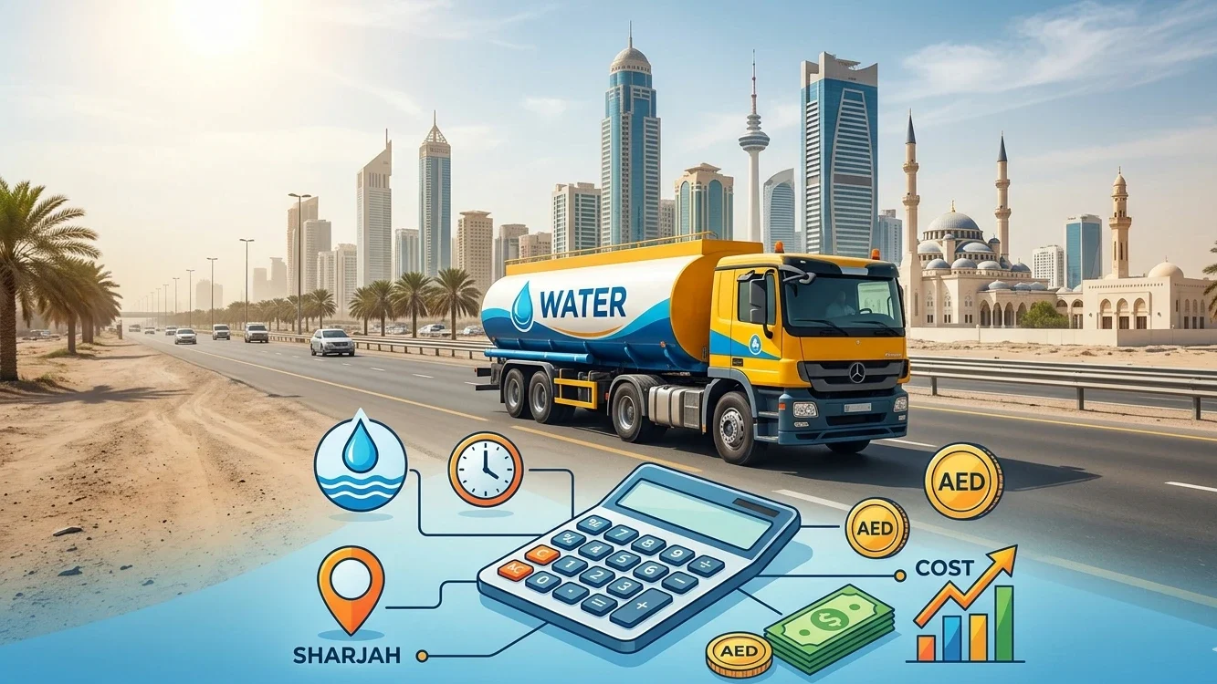 How to Estimate Water Tanker Cost in Sharjah