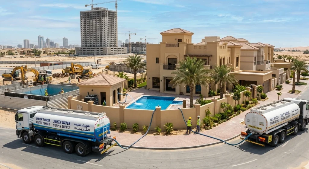 Sweet Water vs Salt Water Tanker Supply in Sharjah: Which One Do You Need?